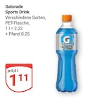 Aktuelles Gatorade Angebot bei GLOBUS in Gera ab 1,11 €