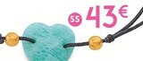 Bracelet cordon et amazonite en promo chez E.Leclerc Bracelet cordon et amazonite dans le catalogue E.Leclerc