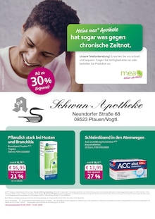 Aktueller mea - meine apotheke Prospekt für Plauen mit  Seiten