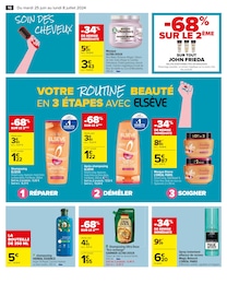 Offre Après-Shampooing dans le catalogue Carrefour du moment à la page 18