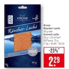 Räucher-Lachs Angebote von Krone bei Marktkauf Schwäbisch Gmünd für 2,29 €