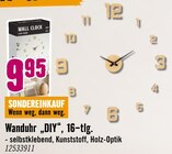 Wanduhr „DIY“, 16-tlg. Angebote bei Hornbach Fellbach für 9,95 €