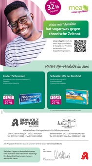 Aktueller mea - meine apotheke Prospekt (Waren (Müritz), 4 Seiten zum blättern mea - meine apotheke Prospekt Unsere Juni-Angebote mit 4 Seiten