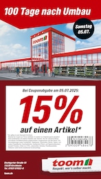 toom Baumarkt Prospekt für Pfullingen mit 18 Seiten toom Baumarkt Prospekt für Pfullingen: "Respekt, wer's selber macht.", 18 Seiten, 28.06.2025 - 04.07.2025