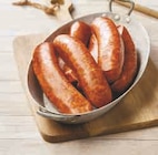 Promo Saucisse de Montbéliard à cuire IGP Société à 10,95 € dans le catalogue Super U à Argent-sur-Sauldre