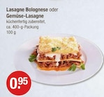 Lasagne Bolognese im V-Markt Prospekt Lasagne Bolognese von im aktuellen V-Markt Prospekt für 0,95 €