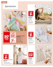 Promos Pyjama dans le catalogue "Prenez soin de vous à prix tout doux" de Auchan Hypermarché à la page 32