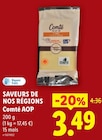 Comté AOP - SAVEURS DE NOS RÉGIONS en promo chez Lidl Comté AOP - SAVEURS DE NOS RÉGIONS dans le catalogue Lidl