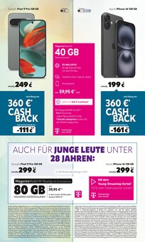 iPhone im Telekom Partner Bührs Melle Prospekt "Die neue Samsung Galaxy S25 Serie jetzt bei uns: Drücken, sprechen, fertig." mit 7 Seiten (Bielefeld)