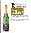 Champagne - Montaudon en promo chez Supermarchés Match Saint-Max à 20,99 €