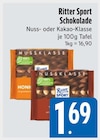 Nuss-Klasse von Ritter Sport im aktuellen E xpress Prospekt für 1,69 €