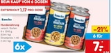 Hundenahrung Angebote von Sancho bei Netto Marken-Discount Gummersbach für 7,00 €