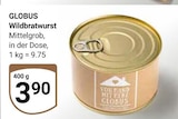 Wildbratwurst von Globus für 3,90 € bei GLOBUS im Angebot Wildbratwurst von Globus im aktuellen GLOBUS Prospekt