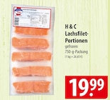 Lachsfilet-Portionen im Angebot bei famila Nordost in Neumünster Lachsfilet-Portionen Angebote von H & C bei famila Nordost Neumünster für 19,99 €
