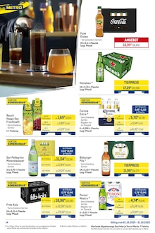 Bier im METRO Prospekt "Wochenangebote Gastro + MonatsMenü + METRO Markets" mit 40 Seiten (Hildesheim)
