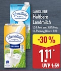 Haltbare Landmilch von Landliebe im aktuellen ALDI Nord Prospekt