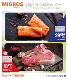 Catalogue Migros France "De l'entrée au dessert" à Annemasse et alentours, 8 pages, 26/03/2024 - 01/04/2024