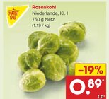 Rosenkohl im Angebot bei Netto Marken-Discount in Neuss Rosenkohl Angebote von MARKTTAG bei Netto Marken-Discount Neuss für 0,89 €