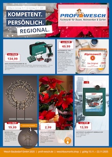 Aktueller PROFI Wesch Bad Langensalza Prospekt "KOMPETENT. PERSÖNLICH. REGIONAL." mit 8 Seiten