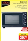 Backofen Angebote von DESKI bei Zimmermann Emden für 39,99 €
