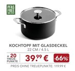 Kochtopf mit Glasdeckel im EDEKA Prospekt Kochtopf mit Glasdeckel von im aktuellen EDEKA Prospekt für 39,99 €