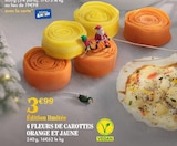 6 Fleurs de Carottes Orange et Jaune - PICARD dans le catalogue Picard