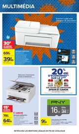 Promos Cartouche D'encre dans le catalogue "Carrefour" de Carrefour Cartouche D'encre en promo dans le catalogue Carrefour à la page 77