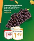 Tafeltrauben rot/blau kernlos bei GLOBUS im Neutraubling Prospekt für 1,49 €