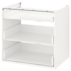 Unterschrank mit 3 Schubladen weiß 80x60x75 cm von ENHET im aktuellen IKEA Prospekt