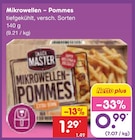 Mikrowellen - Pommes Angebote von BBQ Master bei Netto Marken-Discount Bielefeld für 0,99 €