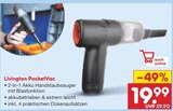 PocketVac im Angebot bei Netto Marken-Discount in Tübingen PocketVac Angebote von Livington bei Netto Marken-Discount Tübingen für 19,99 €