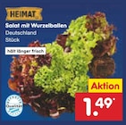 Salat mit Wurzelballen Angebote von Heimat bei Netto Marken-Discount Ulm für 1,49 €