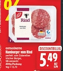 Hamburger vom Rind von Gut&Günstig für 5,49 € bei E center im Angebot Hamburger vom Rind von Gut&Günstig im aktuellen E center Prospekt