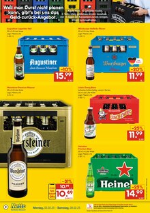 Warsteiner im Netto Marken-Discount Prospekt "DER ORT, AN DEM DU IMMER AUSGEZEICHNETE PREISE FINDEST." mit 6 Seiten (Schweinfurt)