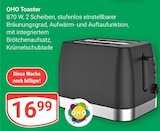 Toaster im Angebot bei GLOBUS in Rodgau Toaster Angebote von OHO bei GLOBUS Rodgau für 16,99 €
