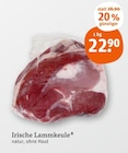 Irische Lammkeule Angebote bei tegut Aschaffenburg für 22,90 €