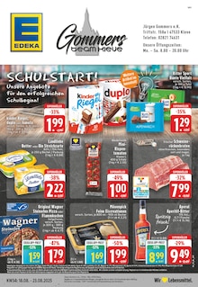 Aktueller EDEKA Prospekt für Kleve mit  Seiten