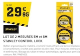 Promo Lot de 2 mesures 5M et 8M Control Lock à 29,95 € dans le catalogue Tout Faire à Puceul