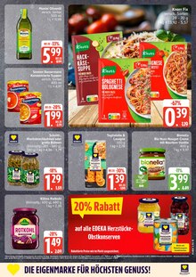 Nudeln im EDEKA Prospekt "Top Angebote" mit 29 Seiten (Lübeck)