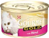 Katzennahrung Angebote von Gourmet Gold bei Globus-Baumarkt Homburg für 0,49 €