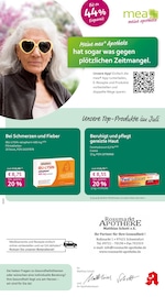 Aktueller mea - meine apotheke Apotheke Prospekt in Schweinfurt und Umgebung, "Unsere Juli-Angebote" mit 4 Seiten, 01.07.2025 - 31.07.2025