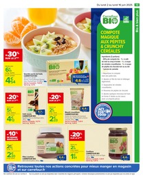 Prix et réduction Confiture dans le prospectus Carrefour en cours Offre Confiture dans le catalogue Carrefour du moment à la page 15