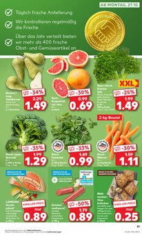 Salat im aktuellen Kaufland Prospekt (Nürnberg) Salat im Kaufland Prospekt "Aktuelle Angebote" mit 61 Seiten (Nürnberg)