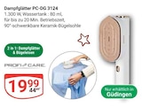 Aktuelle Bügeleisen Angebote bei GLOBUS in Saarbrücken Aktuelles Dampfglätter PC-DG 3124 Angebot bei GLOBUS in Saarbrücken ab 19,99 €