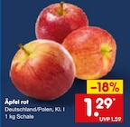 Äpfel rot Angebote bei Netto Marken-Discount Kaiserslautern für 1,29 €