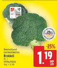Brokkoli von GUT&GÜNSTIG für 1,19 € bei E center im Angebot Brokkoli von GUT&GÜNSTIG im aktuellen E center Prospekt