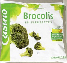 Casino Supermarchés Ploemeur - Brocolis en fleurettes sans résidu de pesticide surgelés Promo Brocolis en fleurettes sans résidu de pesticide surgelés dans le catalogue Casino Supermarchés "Cahier salon de la marque Casino" à Ploemeur