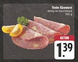 EDEKA Plößberg - Tiroler Käsewurst Angebot im Prospekt Tiroler Käsewurst bei EDEKA im Plößberg Prospekt für 1,39 €