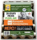 Oeufs frais plein air - OEUF DE NOS VILLAGES dans le catalogue Hyper U