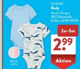 Damenbekleidung im ALDI SÜD Prospekt Body von Lily & Dan im aktuellen ALDI SÜD Prospekt für 2,99 €